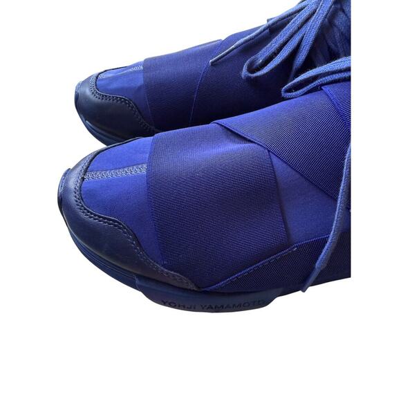 Adidas Y-3 Qasa High Dark Blue Purple Released January 2017 Rare size 7.5 - Picture 5 of 7